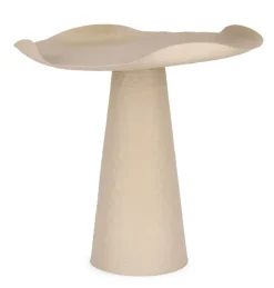 Tavolini>Bizzotto TAVOLINO IN METALLO BEIGE - LALITA