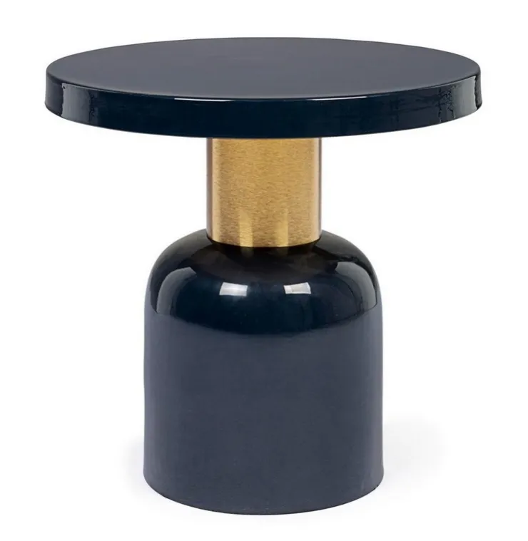 Tavolini>Bizzotto TAVOLINO IN METALLO BLU D41 - NALIMA