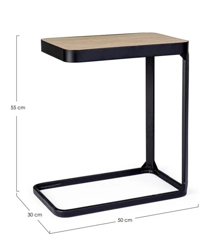 Tavolini>Bizzotto TAVOLINO IN METALLO 50X30 - EVERITT