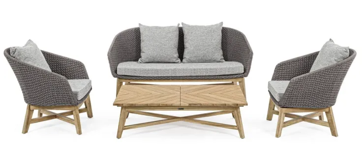 Tavolini>Bizzotto TAVOLINO IN TEAK - COACHELLA