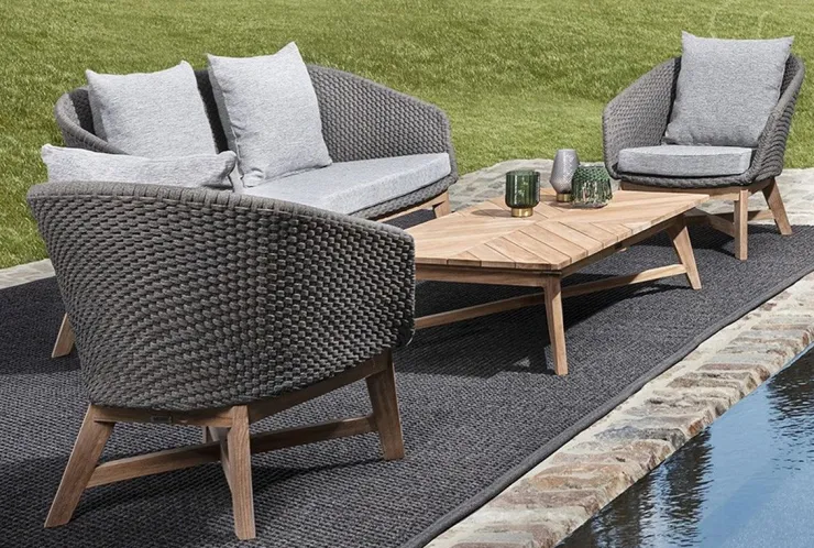 Tavolini>Bizzotto TAVOLINO IN TEAK - COACHELLA
