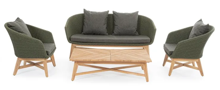 Tavolini>Bizzotto TAVOLINO IN TEAK - COACHELLA