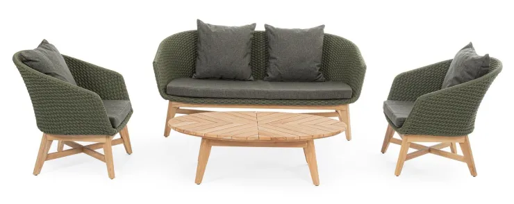 Tavolini>Bizzotto TAVOLINO IN TEAK - COACHELLA