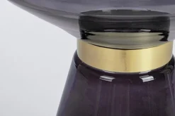 Tavolini>Bizzotto TAVOLINO IN VETRO GRIGIO FUM - AZMIN