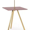 Tavolini>Bizzotto TAVOLINO IN VETRO 35X35 - INESH