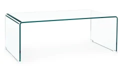 Tavolini>Bizzotto TAVOLINO IN VETRO 120X60 - IRIDE
