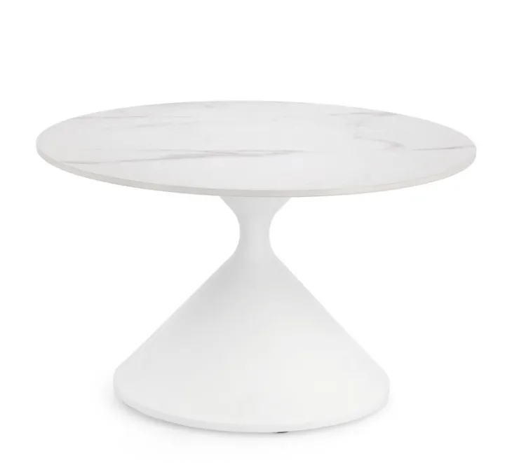 Tavolini>Bizzotto TAVOLINO JOONA D70 BIANCO