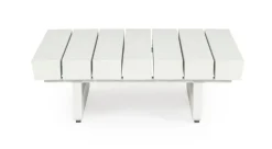 Tavolini>Bizzotto TAVOLINO MODULARE IN ALLUMINIO BIANCO WG20 - INFINITY