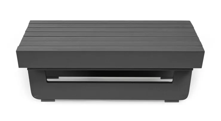 Tavolini>Bizzotto TAVOLINO MODULARE IN ALLUMINIO ANTRACITE WG21 - INFINITY
