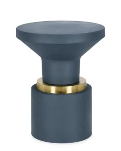 Tavolini>Bizzotto TAVOLINO MUDIT BLU SCURO D35