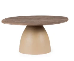 Tavolini>Bizzotto TAVOLINO STANLEY TOP RUSTIC BROWN 86