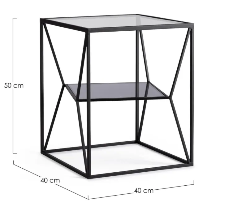 Tavolini>Bizzotto TAVOLINO 40X40 - HYDRA