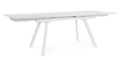 Tavoli>Bizzotto TAVOLO ALL. JARKKO 160-240X90 BIANCO