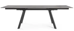 Tavoli>Bizzotto TAVOLO ALL. JARKKO 160-240X90 NERO