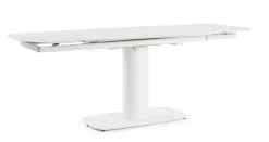 Tavoli>Bizzotto TAVOLO ALL. JEREMIAS 140-200X80 BIANCO