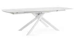 Tavoli>Bizzotto TAVOLO ALL. JOAKIM 160-240X90 BIANCO