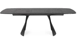 Tavoli>Bizzotto TAVOLO ALL OLIVER VETRO 180-220X90