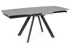 Tavoli>Bizzotto TAVOLO ALL. RAILI 119.5/180X85 NERO/GRIG