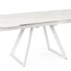 Tavoli>Bizzotto TAVOLO ALL. REETA 120/180X90 BIANCO/BIAN