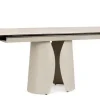 Tavoli>Bizzotto TAVOLO ALL.ARDIS 180/240X95 BEIGE CHIARO