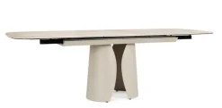 Tavoli>Bizzotto TAVOLO ALL.ARDIS 180/240X95 BEIGE CHIARO