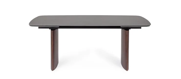Tavoli>Bizzotto TAVOLO ALL.MAILIS 180/260X90 NOCE/GRIGIO