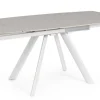 Tavoli>Bizzotto TAVOLO ALL.RAILI 119.5/180X85 BIANC/GR C