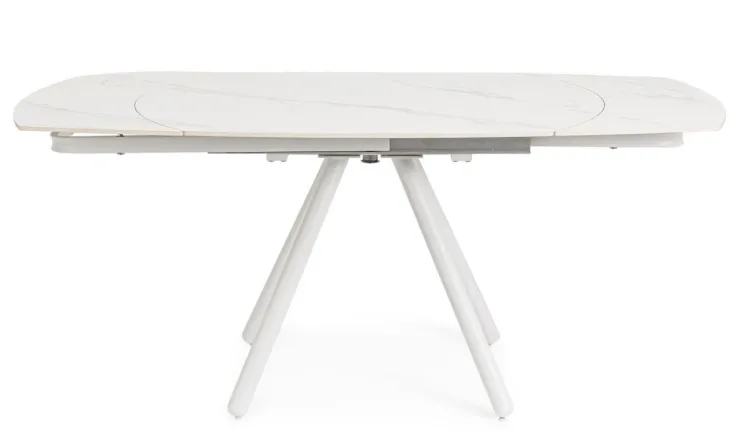 Tavoli>Bizzotto TAVOLO ALL.RAITA 119/178X89.4 BIANCO/BIA
