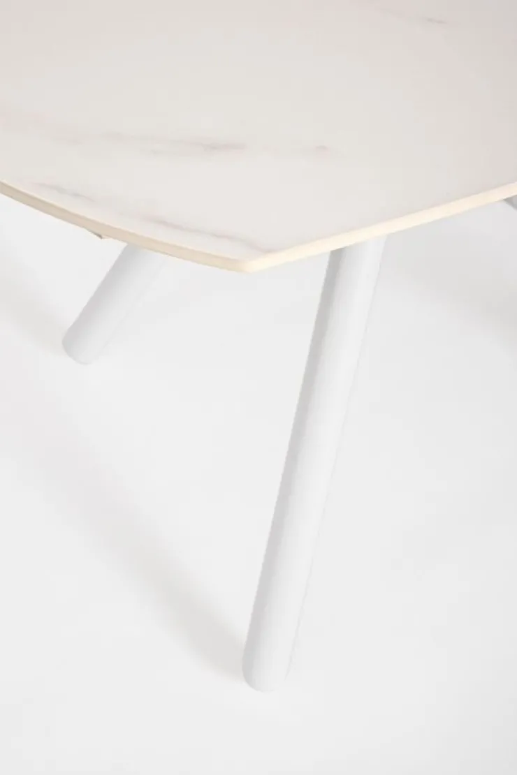 Tavoli>Bizzotto TAVOLO ALL.RAITA 119/178X89.4 BIANCO/BIA