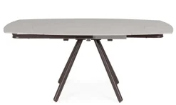 Tavoli>Bizzotto TAVOLO ALL.RAITA 119/178X89 RUST/GRIG.C