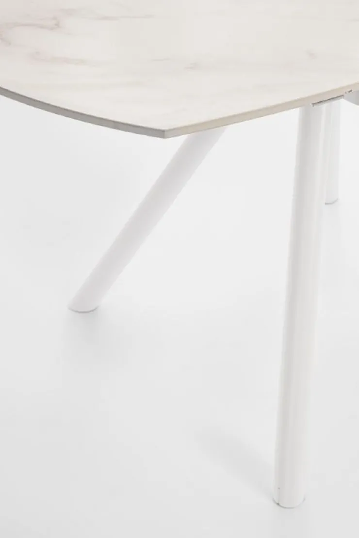 Tavoli>Bizzotto TAVOLO ALL.RAUNI D87/135 BIANCO/BIANCO