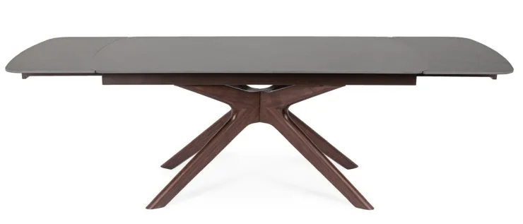 Tavoli>Bizzotto TAVOLO AL.MARITTA 170/250X90 NOCE/GRIGIO