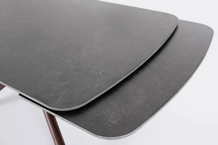 Tavoli>Bizzotto TAVOLO AL.MARITTA 170/250X90 NOCE/GRIGIO