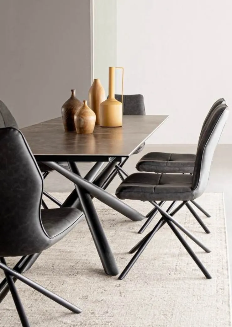 Tavoli>Bizzotto TAVOLO CON PIANO IN CERAMICA - SEYFERT