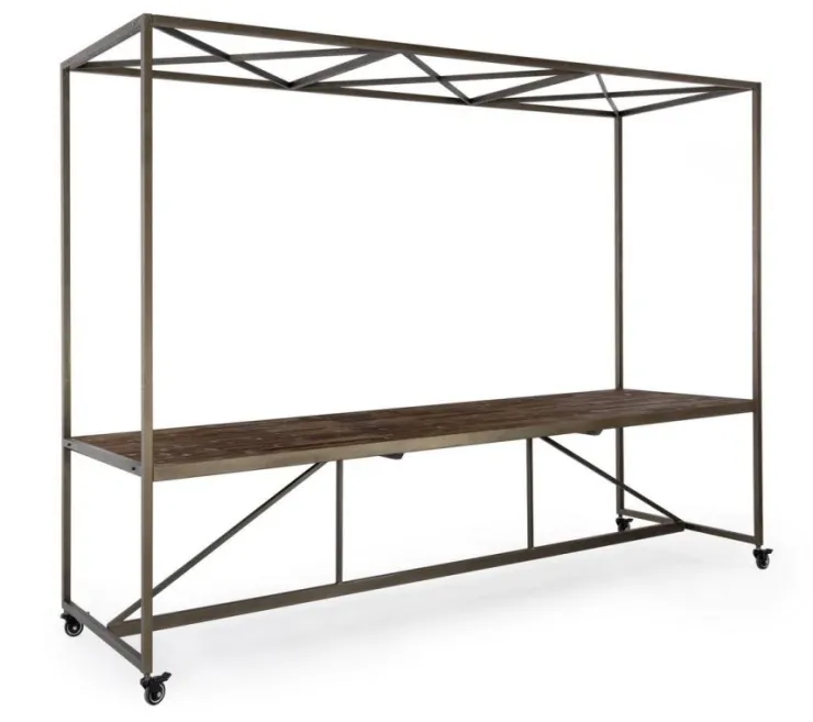 Carrelli Ed Espositori>Bizzotto TAVOLO ESPOSITORE C-TETTO 300X210H