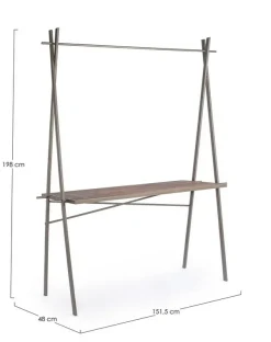 Carrelli Ed Espositori>Bizzotto TAVOLO ESPOSITORE IN LEGNO RETTANGOLARE
