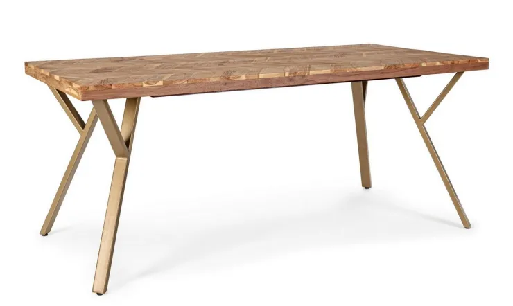 Tavoli>Bizzotto TAVOLO FISSO IN LEGNO 180X90 - RAIDA