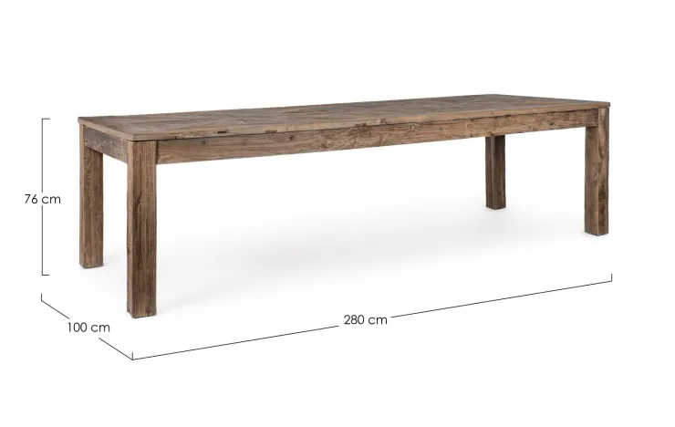 Tavoli>Bizzotto TAVOLO FISSO IN LEGNO 280X100 - KAILY