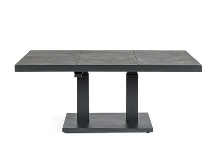 Tavoli>Bizzotto TAVOLO IN ALLUMINIO ANTRACITE JX55 - TRUMAN