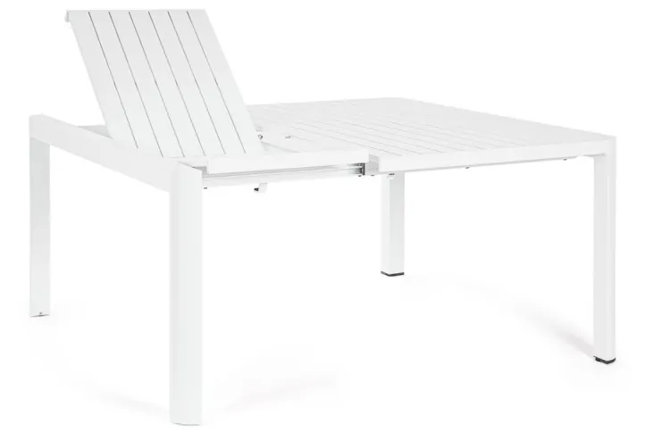 Tavoli>Bizzotto TAVOLO IN ALLUMINIO BIANCO CX21 - KIPLIN