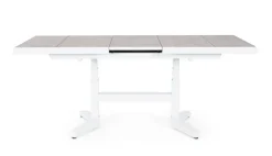 Tavoli>Bizzotto TAVOLO IN ALLUMINIO BIANCO JX11 - ROBERT
