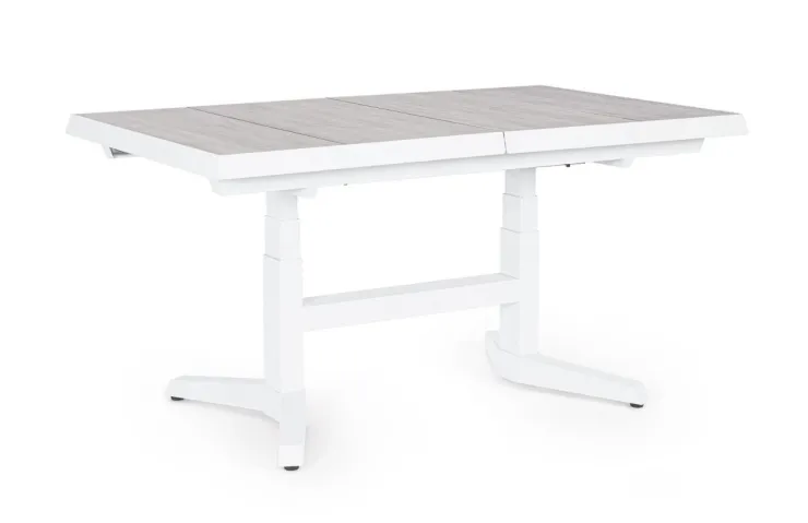 Tavoli>Bizzotto TAVOLO IN ALLUMINIO BIANCO JX11 - ROBERT