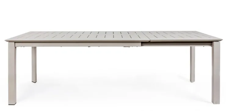 Tavoli>Bizzotto TAVOLO IN ALLUMINIO 160/240X100 - KONNOR RASTIN