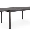 Tavoli>Bizzotto TAVOLO IN ALLUMINIO 135/270X90 ANTRACITE YK13 - PELAGIUS