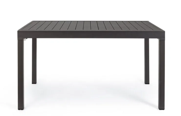 Tavoli>Bizzotto TAVOLO IN ALLUMINIO 135/270X90 ANTRACITE YK13 - PELAGIUS