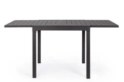 Tavoli>Bizzotto TAVOLO IN ALLUMINIO 83/166X80 ANTRACITE YK13 - PELAGIUS
