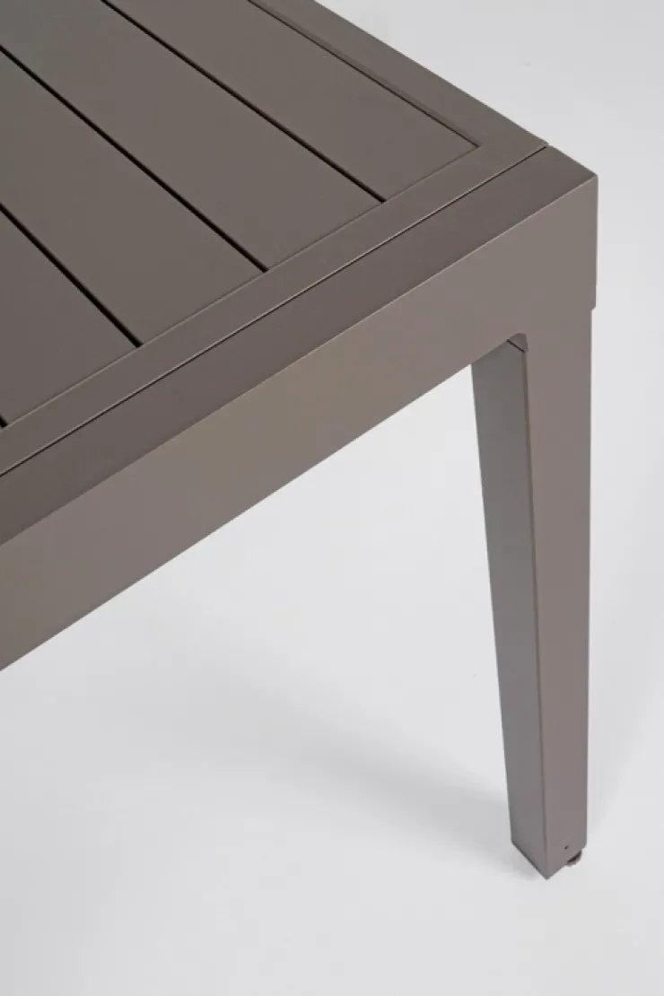 Tavoli>Bizzotto TAVOLO IN ALLUMINIO 135-270X90 COFFEE YK14 - PELAGIUS