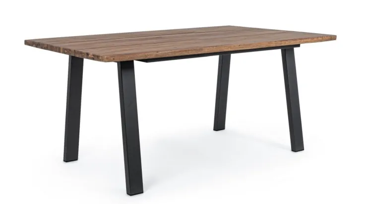 Tavoli>Bizzotto TAVOLO IN LEGNO ANTRACITE 160X90 - OSLO FSC