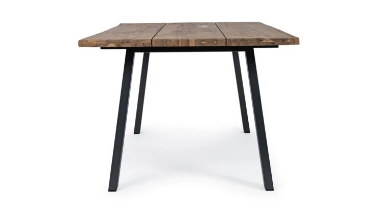 Tavoli>Bizzotto TAVOLO IN LEGNO ANTRACITE 160X90 - OSLO FSC