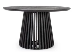 Tavoli>Bizzotto TAVOLO IN LEGNO NERO D130 - ODION